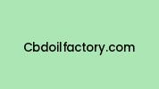 Cbdoilfactory.com Coupon Codes