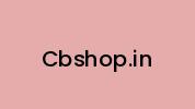 Cbshop.in Coupon Codes