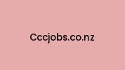 Cccjobs.co.nz Coupon Codes