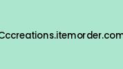 Cccreations.itemorder.com Coupon Codes