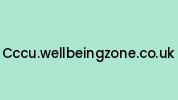 Cccu.wellbeingzone.co.uk Coupon Codes