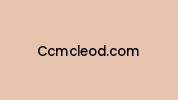 Ccmcleod.com Coupon Codes