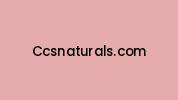 Ccsnaturals.com Coupon Codes