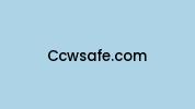 Ccwsafe.com Coupon Codes