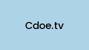 Cdoe.tv Coupon Codes