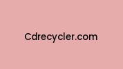 Cdrecycler.com Coupon Codes