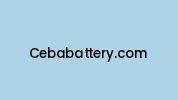 Cebabattery.com Coupon Codes