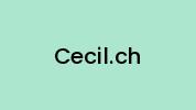 Cecil.ch Coupon Codes