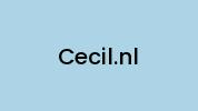 Cecil.nl Coupon Codes