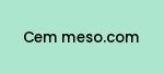 cem-meso.com Coupon Codes