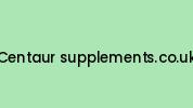 Centaur-supplements.co.uk Coupon Codes