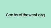 Centerofthewest.org Coupon Codes