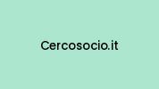 Cercosocio.it Coupon Codes