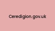 Ceredigion.gov.uk Coupon Codes