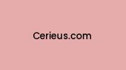 Cerieus.com Coupon Codes