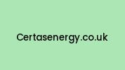 Certasenergy.co.uk Coupon Codes
