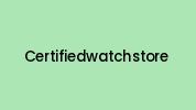 Certifiedwatchstore Coupon Codes