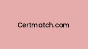 Certmatch.com Coupon Codes
