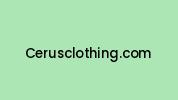 Cerusclothing.com Coupon Codes