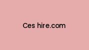 Ces-hire.com Coupon Codes