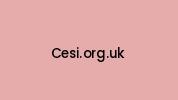 Cesi.org.uk Coupon Codes