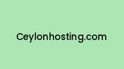 Ceylonhosting.com Coupon Codes