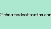 Cf.cheatcodeattraction.com Coupon Codes