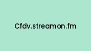 Cfdv.streamon.fm Coupon Codes