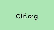 Cfif.org Coupon Codes