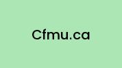 Cfmu.ca Coupon Codes