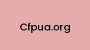 Cfpua.org Coupon Codes