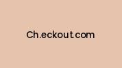 Ch.eckout.com Coupon Codes