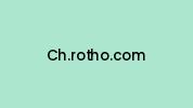 Ch.rotho.com Coupon Codes