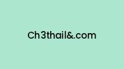 Ch3thailand.com Coupon Codes