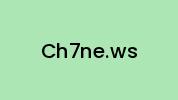 Ch7ne.ws Coupon Codes