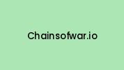 Chainsofwar.io Coupon Codes