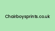 Chairboysprints.co.uk Coupon Codes
