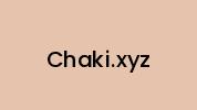 Chaki.xyz Coupon Codes