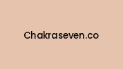 Chakraseven.co Coupon Codes