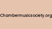 Chambermusicsociety.org Coupon Codes