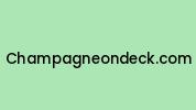 Champagneondeck.com Coupon Codes