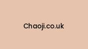 Chaoji.co.uk Coupon Codes