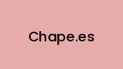 Chape.es Coupon Codes