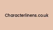 Characterlinens.co.uk Coupon Codes