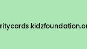 Charitycards.kidzfoundation.org.uk Coupon Codes