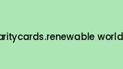 Charitycards.renewable-world.org Coupon Codes