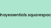 Charshayessentials.squarespace.com Coupon Codes