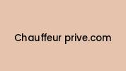 Chauffeur-prive.com Coupon Codes