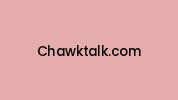 Chawktalk.com Coupon Codes