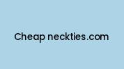 Cheap-neckties.com Coupon Codes